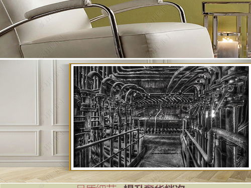 工業(yè)美學(xué)新演繹 歐美廢棄工廠復(fù)古裝飾畫(huà)與金屬材料的完美融合